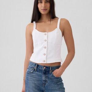 NEW WITH TAGS GAP DENIM CROP TOP